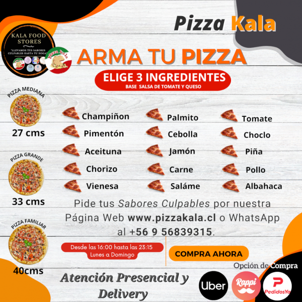 ARMA TU PIZZA